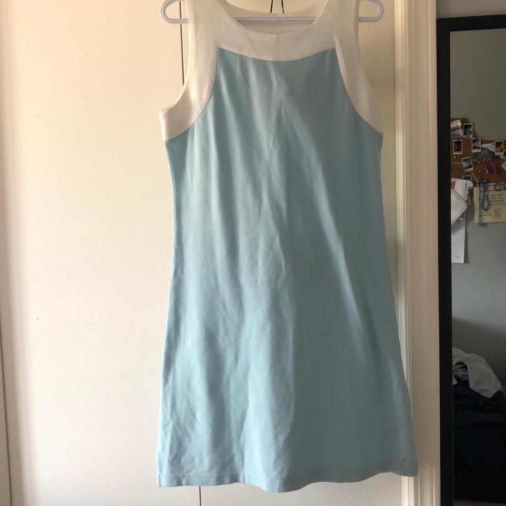 A Blue and White Dress, IZOD, size Medium